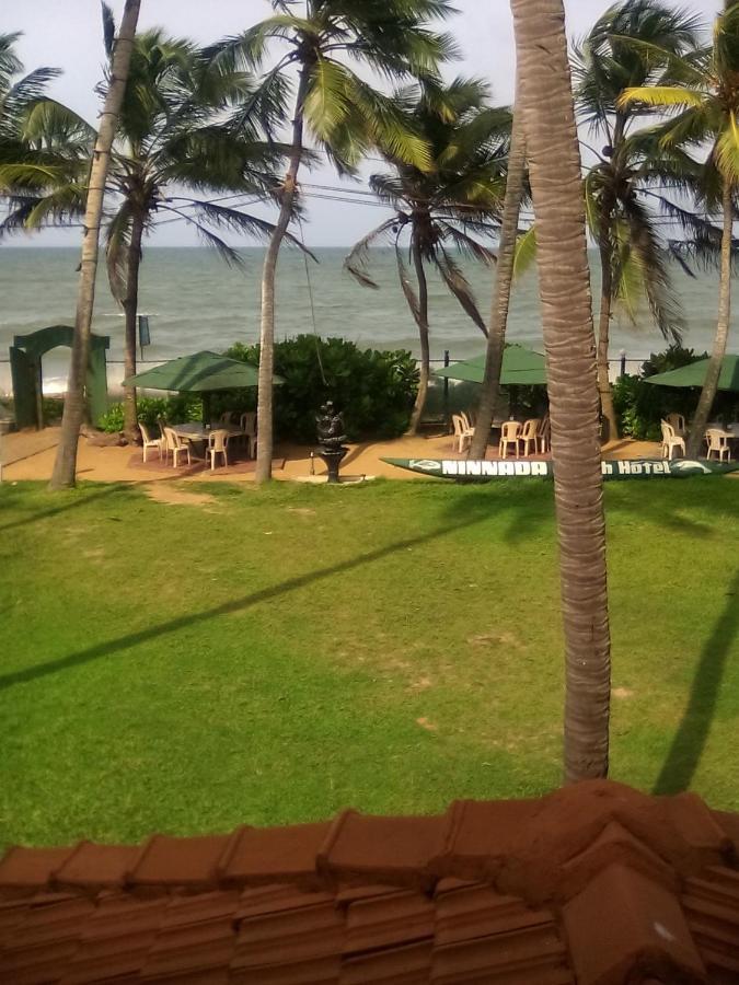 Ninnada Beach Hotel Marawila Exterior photo